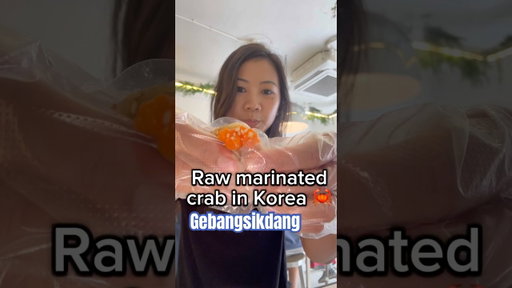 Gebangsikdang - best raw marinated crabs Seoul Korea