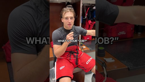 What do NHL players tell strangers they do for a living?!