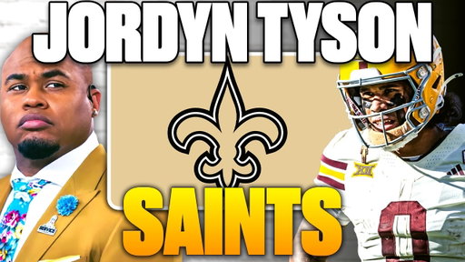 Jordyn Tyson to the SAINTS! ⚜️ Steve Smith Sr. Breaks Down the #8 Overall Pick