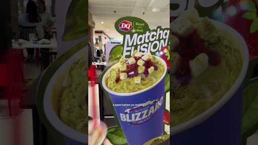 I had high hopes but it's way too sweet & lacks matcha flavor. Mango Cheesecake Blizzard pa rin!