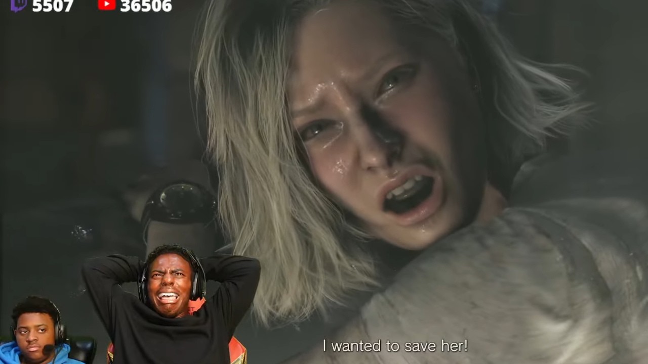 iShowSpeed Reacts To Emily’s Death In Resident Evil 9.. 🥲💔