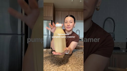 HOMEMADE PUMPKIN SPICE CREAMER🧡🍂