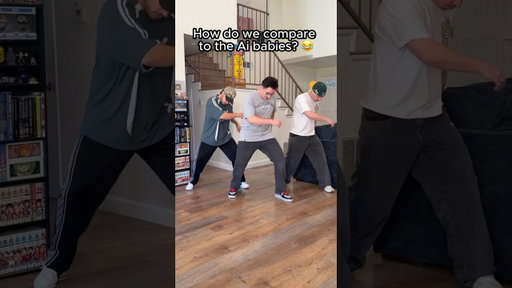 How do we compare to the Ai babies? 👶🕺😂