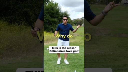 Billionaires love golf for a reason. #FlyAmalfi #Billionaire #Golf