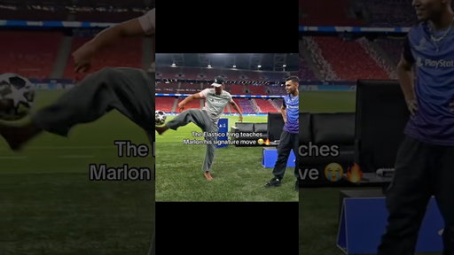 Elastico King teaches Marlon the "Air Elastico" 🤯 #marlon #mar3lg #twitchclips #shorts #ad