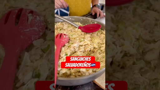 🇸🇻 Sándwiches de Pollo Salvadoreños | Sandwiches de Pollo Estilo Salvador #elsalvador