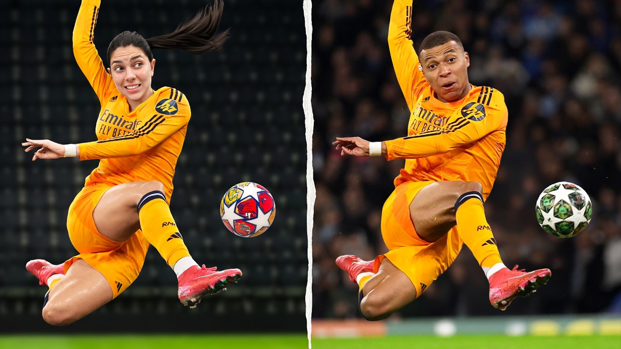 I Recreated Mbappe's Best Goals
