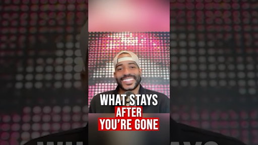 What Will People Remember About You?