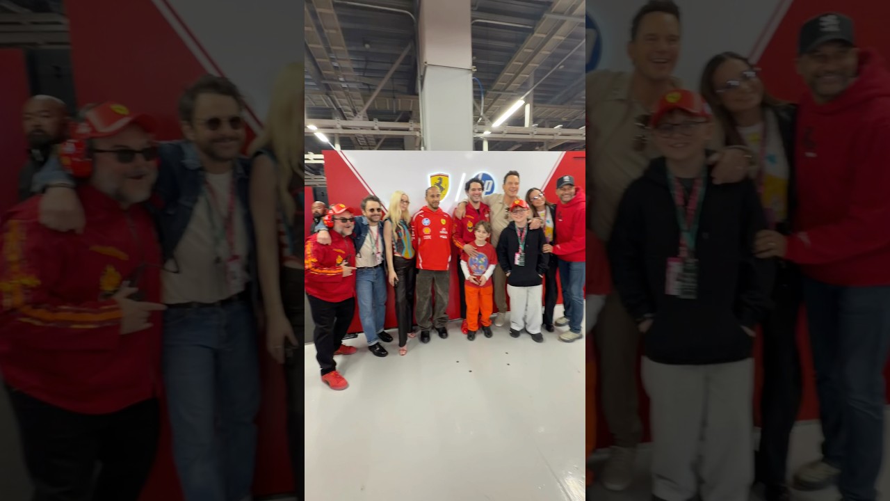 Super Stars ⭐️ from the Super Mario Movie 🍄 #F1shorts #F1