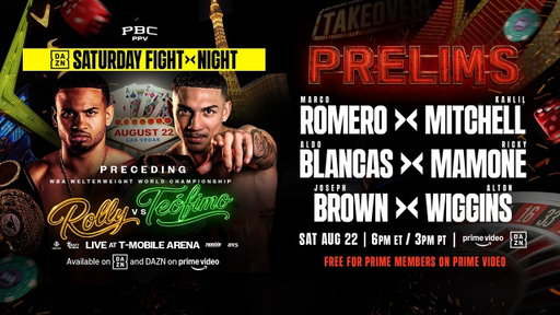 Rolly vs. Teofimo PRELIMS LIVESTREAM