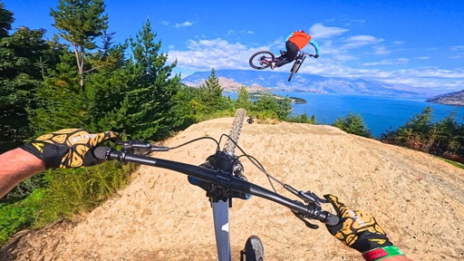 SCARY Day on the DH Bikes with Matt!!!