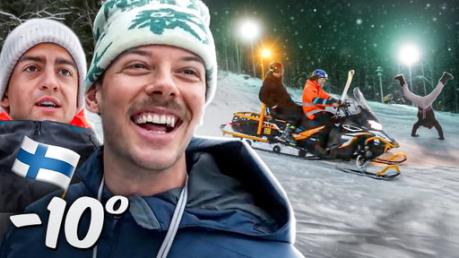 5 Tage ESKALATION in Finnland (Skifahren, Unfälle & echten Weihnachtsmann treffen)