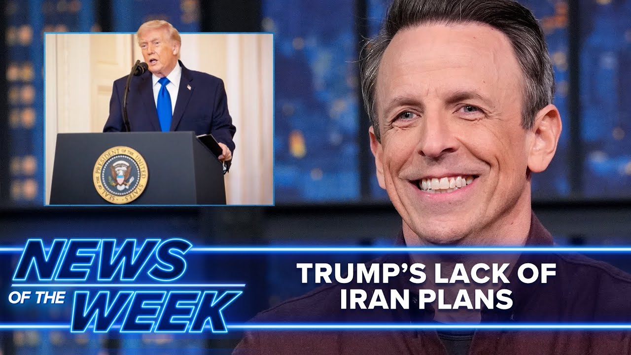 Trump’s Lack of Iran Plans, Kristi Noem Gets the Axe: Late Night News of the Week
