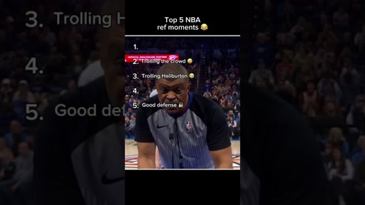 Top 5 NBA ref moments 😭