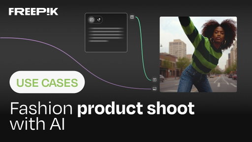 Create a fashion product shoot with AI | Magnific Use Cases