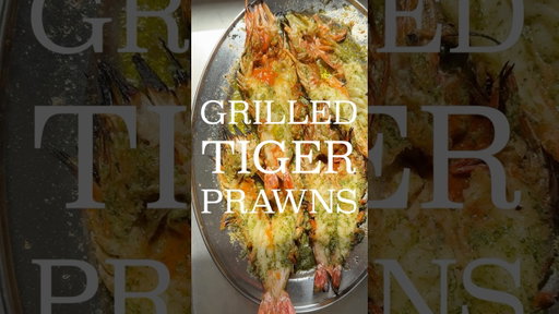 TIGER PRAWNS / CORIANDER LIME CHILLI BUTTER 🦐