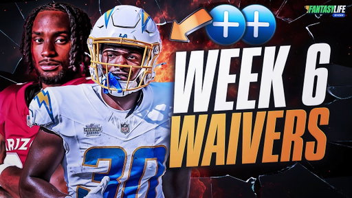 Week 6 Waiver Wire Targets for Fantasy Football