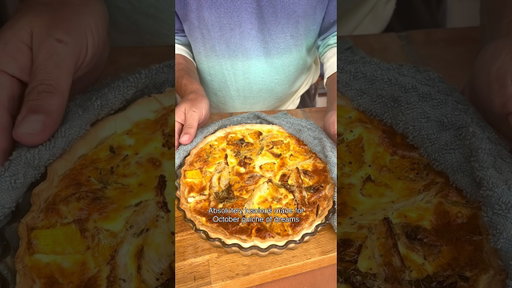 Roast Squash & Fennel Quiche