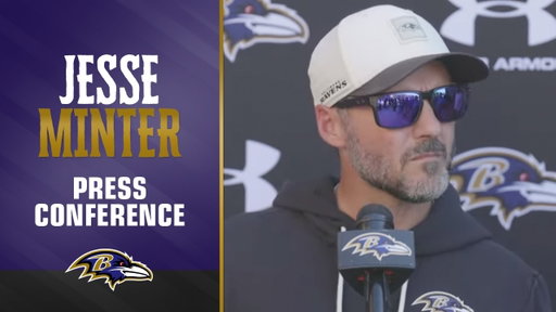 Jesse Minter on Lamar Jackson's Status Ahead of SNF | Baltimore Ravens