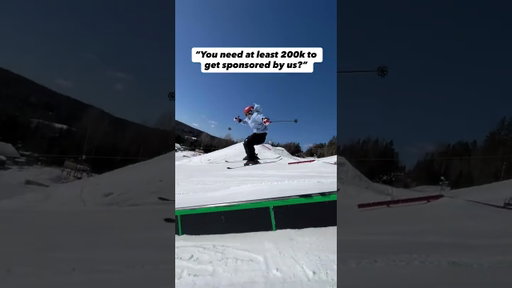 Let’s show them 😮‍💨⛷️ you think 200k is possible? Follow to support my ski career ✅ #ski #snow