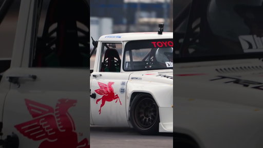 burnin some rubber on the toyota stout