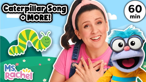 Caterpillar Song - Kids Songs and Nursery Rhymes - Songs for Toddlers - Ms Rachel Songs on YouTube