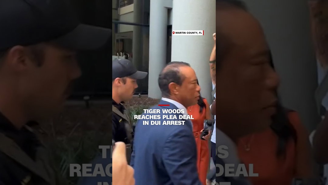 Tiger Woods reaches plea deal in DUI arrest