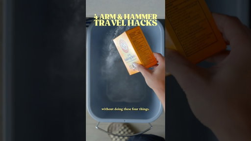 You come home from a trip and the house actually smells like... home 🙏 @armandhammer #travelhacks