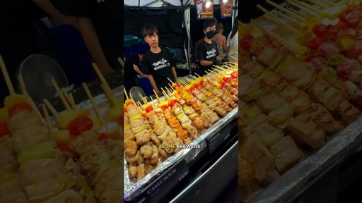 cheap music festival eats: thailand vs usa #thailand #edm #foodreview #thaifood #bkk