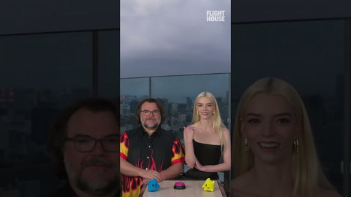 JACK BLACK AND ANYA TAYLOR JOY FINISH THE LYRIC