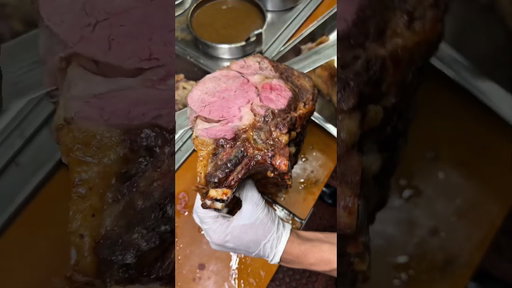 Magnificent Prime Rib from the Golden Steer in Las Vegas