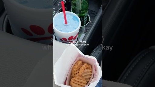 the blue powerade and extra salty fries revives me every time #potssyndrome #dysautonomia