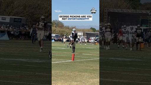 George Pickens Makes It Look EASY 🔥 #cowboys