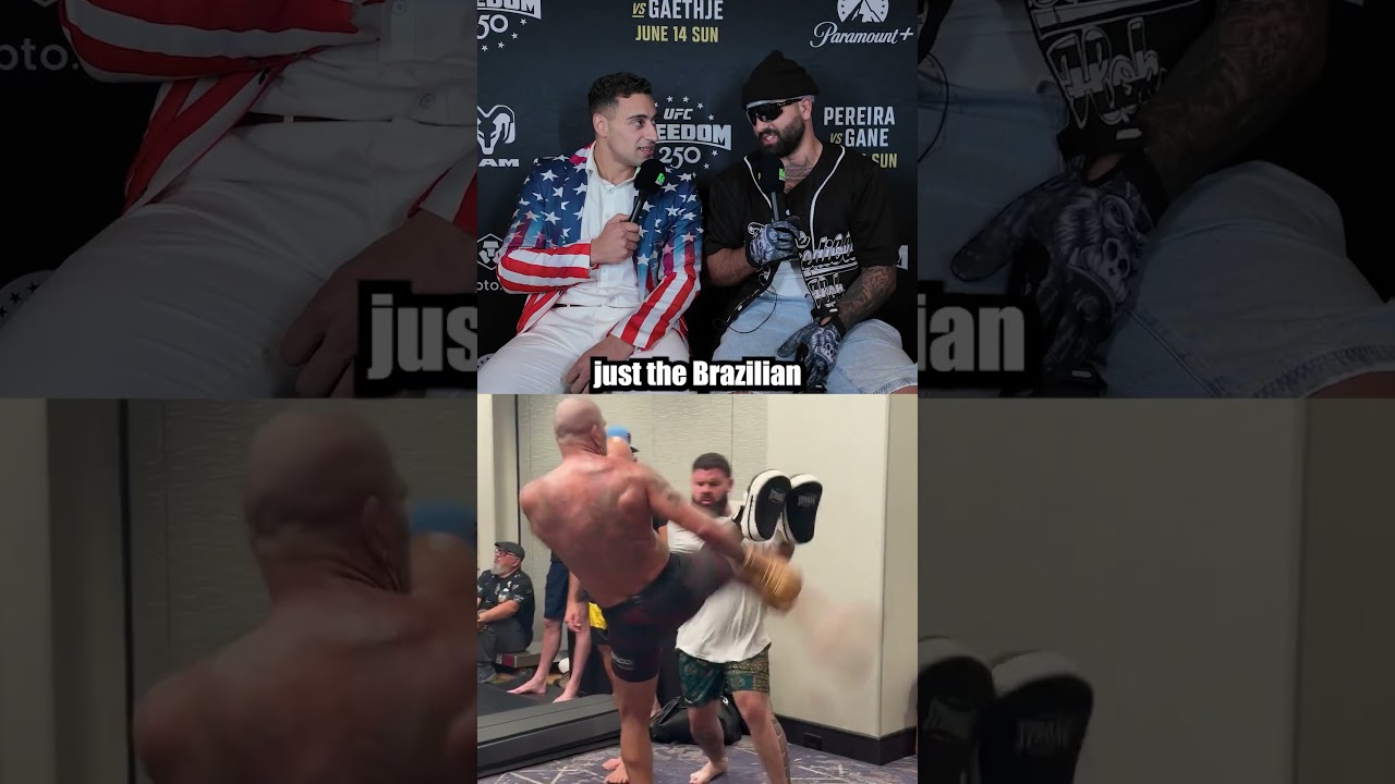 DOES ALEX PEREIRA HAVE THE BIGGEST ASS IN THE UFC 😭 #ufc #whitehouse #alexpereira