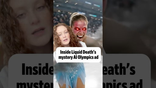 Inside Liquid Death's mystery #ai #olympics #ad