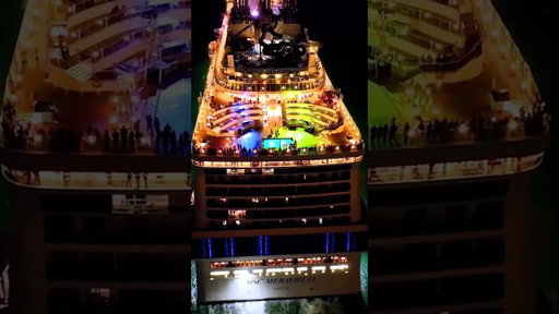 MSC Meraviglia at night is the nighttime cruise experience you didn’t know you needed ⭐