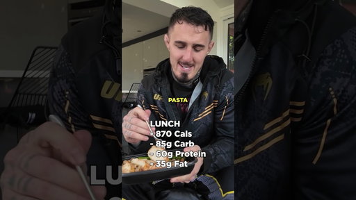 What I eat in a day during fight camp 👊 #diet #food #dayinmylife #tomaspinall #athlete #shorts