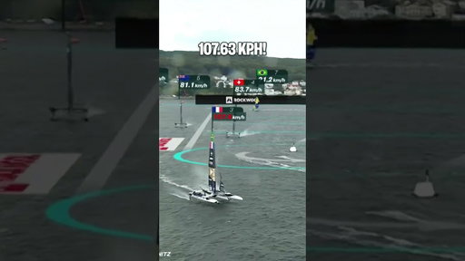 NEW SPEED RECORD!!!! 🔥🔥🔥 #SailGP #sailing #racing