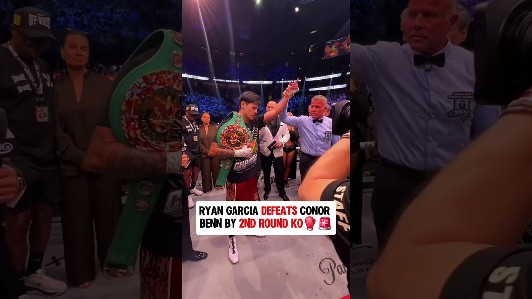 Ryan Garcia KNOCKED OUT Conor Benn🚨