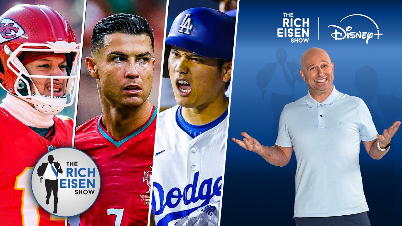 The Rich Eisen Show’s Chris Brockman (Against His Will) Slags on Mahomes, Ronaldo, Brady, KD, Ohtani
