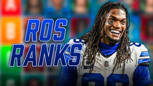 Rest Of Season Fantasy Football Rankings (Every Position)