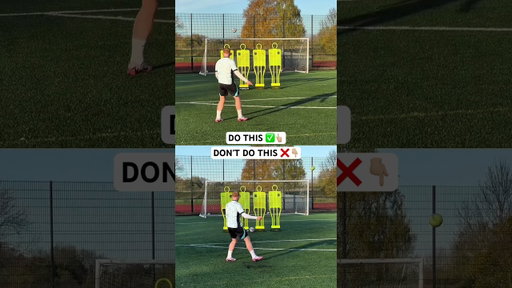 TWO PERFECT FREEKICKS BUT ONE IS WRONG!! ❌ Do you know why? #football