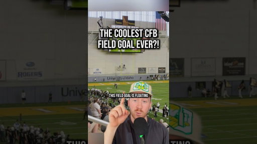 The weirdest goal posts in college football?! #cfb #collegefootball #football