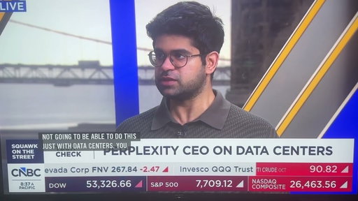 Perplexity AI interview CNBC