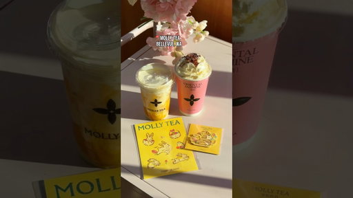 New Drink & Easter Merch at Molly Tea in Bellevue, WA #easter #freebies #tea