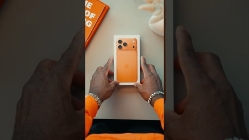 iPhone 17 Pro Max Unboxing - 2TB Cosmic Orange 🍊 #smartphone #apple #iphone17promax