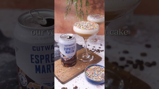 Dot Cake Espresso Martini Recipe 🍸 #shorts