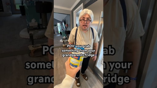 POV: you grab something from your grandparents fridge #shorts