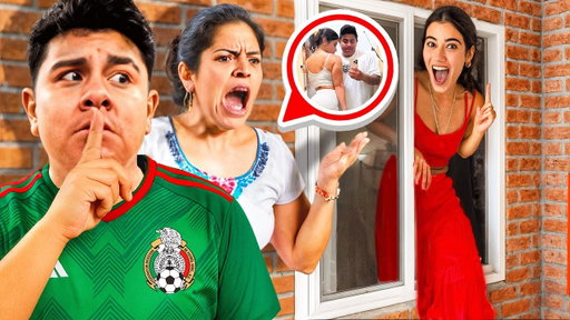 I SNUCK HER INTO MY HOUSE Ft @sarasaffari  ( SHE MET MY MEXICAN MOM 😈🇲🇽)