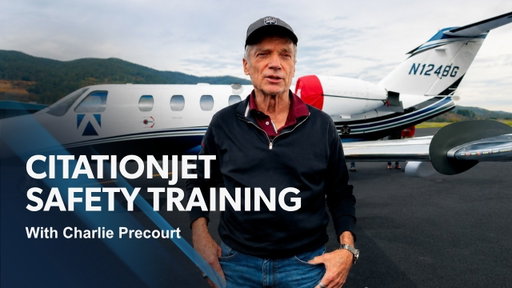Gold Standard CitationJet Safety Training with Charlie Precourt